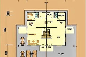 New Semi-Detached House at Semaba in Kuching for Sale! 