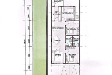 Single Storey Terrace House in Tarat Serian for Sale