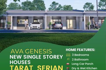 Single Storey Terrace House in Tarat Serian for Sale