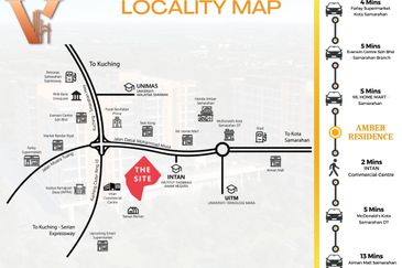 Amber Residence Apartment at Samarahan open for booking