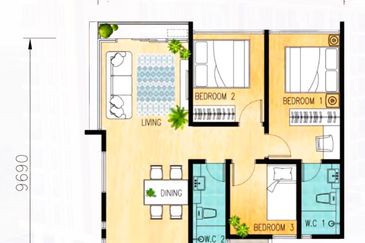 Amber Residence Apartment at Samarahan open for booking