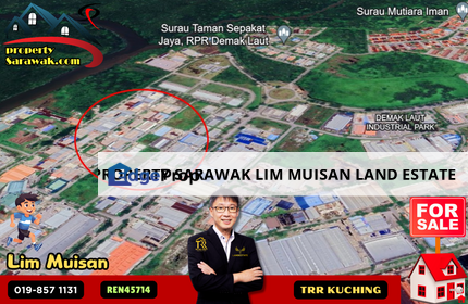 Industrial Land at Demak Laut Industrial Park in Kuching for Sale!, Sarawak, Kuching