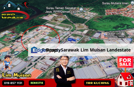 Industrial Land at Demak Laut Industrial Park in Kuching for Sale!, Sarawak, Kuching