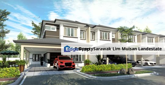 Double Storey Terrace at Jalan Stakan for Sale, Sarawak, Kota Samarahan