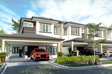 Double Storey Terrace at Jalan Stakan for Sale