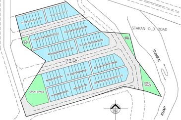 Double Storey Terrace at Jalan Stakan for Sale