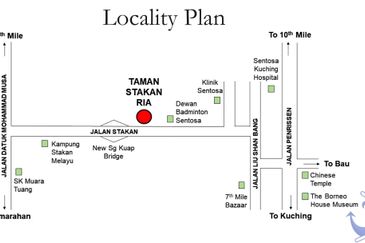 Double Storey Terrace at Jalan Stakan for Sale