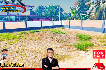 Double Storey Corner Terrace at Jalan Stampin Barat in Kuching for Sale! 