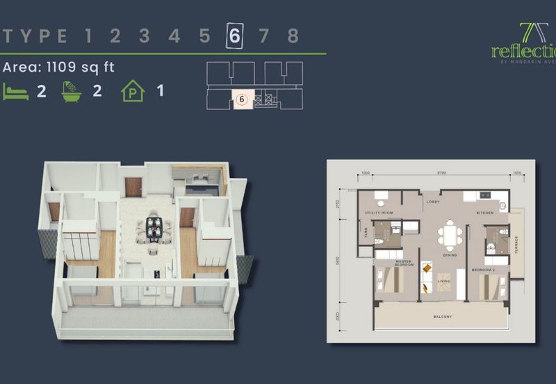 7 Reflection Residences at Kuching Waterfront