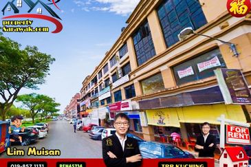 Ground floor Shop at MJC facing main road for rent