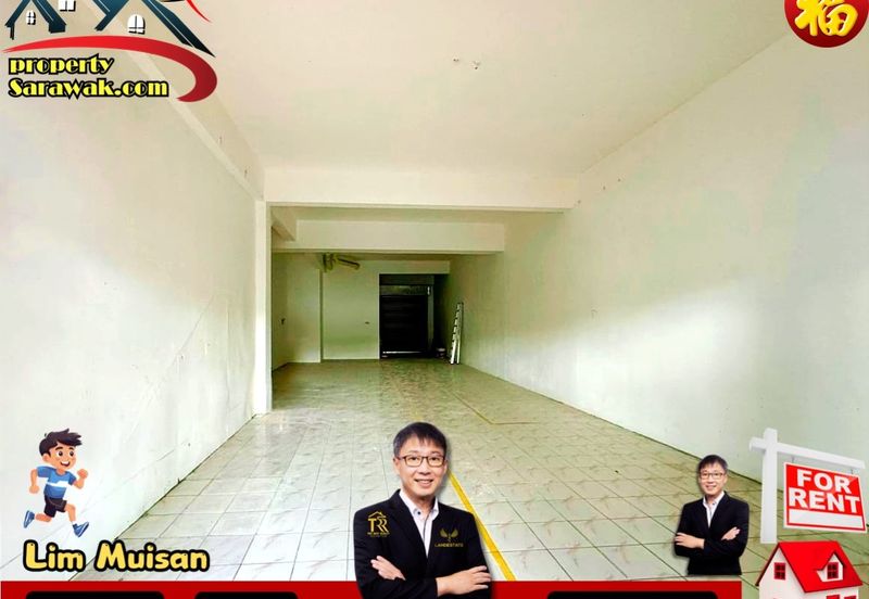 Ground floor Shop at MJC facing main road for rent