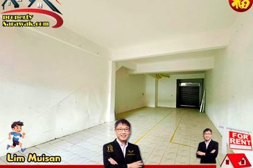 Ground floor Shop at MJC facing main road for rent