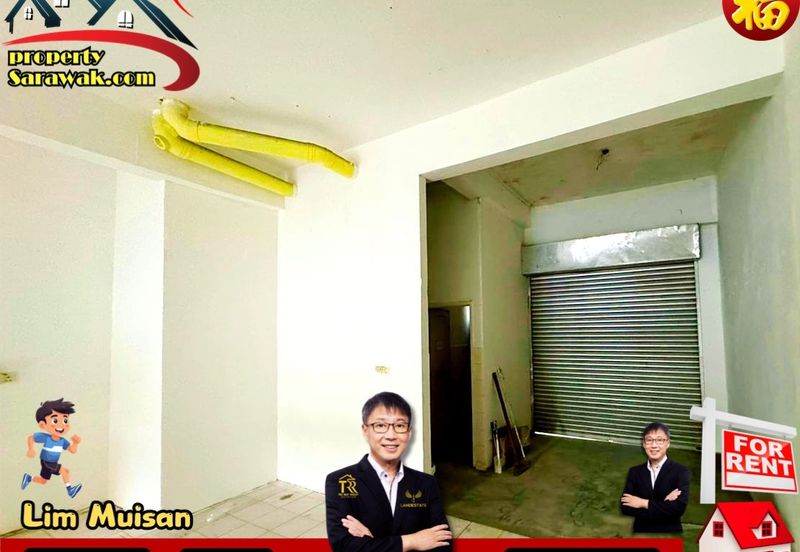 Ground floor Shop at MJC facing main road for rent