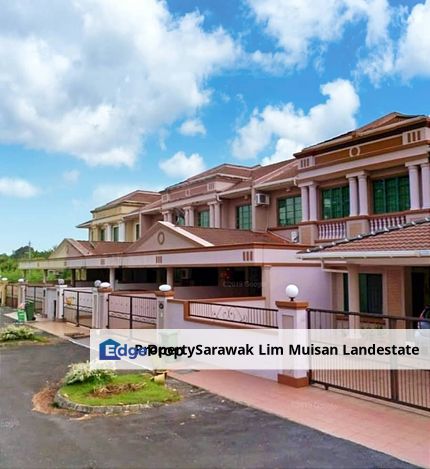 Double Storey Terrace at Jalan Setia Raja in Kuching for Sale, Sarawak, Kuching