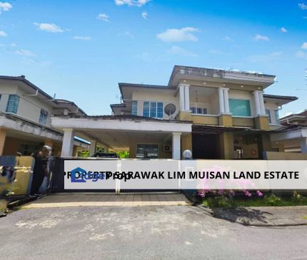 Double Storey Semi Detached House at Green Height Stampin Tengah in Kuching for Sale, Sarawak, Kuching