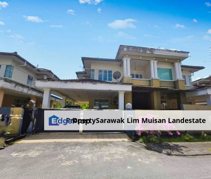 Double Storey Semi Detached House at Green Height Stampin Tengah in Kuching for Sale, Sarawak, Kuching