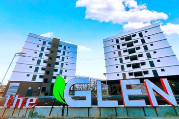 the Glen Apartment at Arang Road in Kuching for Sale