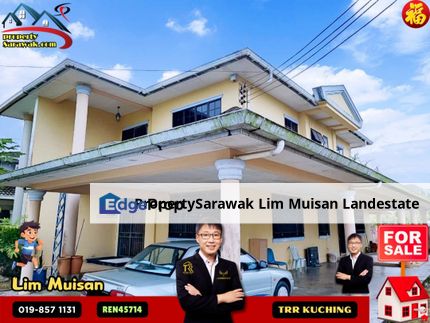 Double Storey Semi Detached at Jalan Sherip Masahor in Kuching for Sale, Sarawak, Kuching