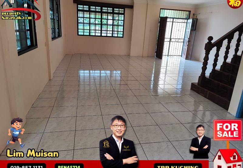 Double Storey Semi Detached at Jalan Sherip Masahor in Kuching for Sale