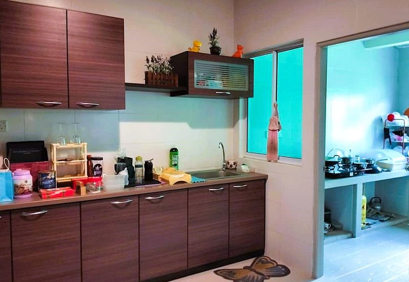 Double Storey Terrace at Top Green Heights in Kuching for Sale