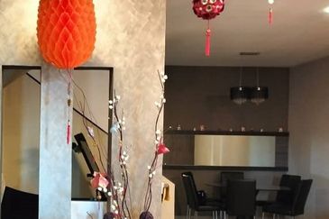 Double Storey Terrace at Top Green Heights in Kuching for Sale