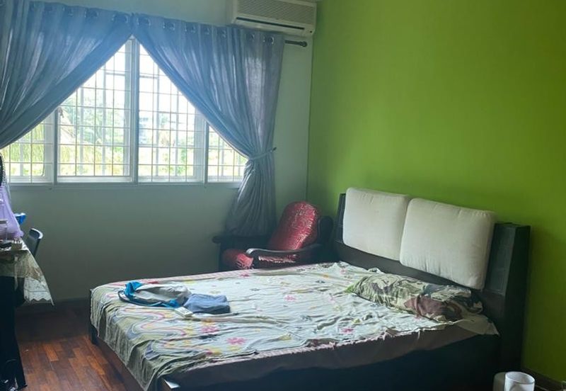Double Storey Semi Detached House at Charming / Sunny Hill Garden in Kuching for Sale