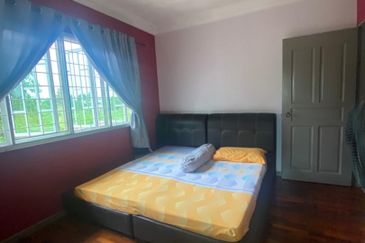 Double Storey Semi Detached House at Taman Charming in Kuching for Sale