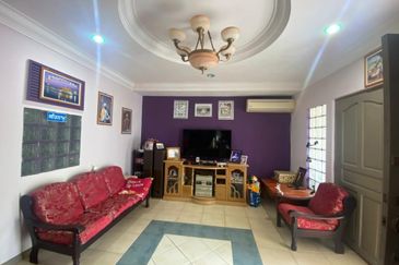 Double Storey Semi Detached House at Taman Charming in Kuching for Sale