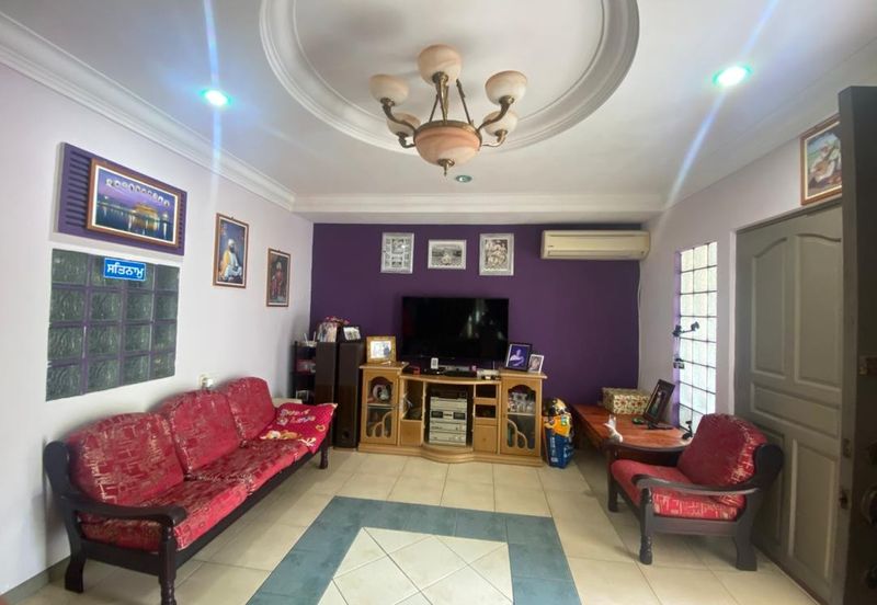 Double Storey Semi Detached House at Charming / Sunny Hill Garden in Kuching for Sale