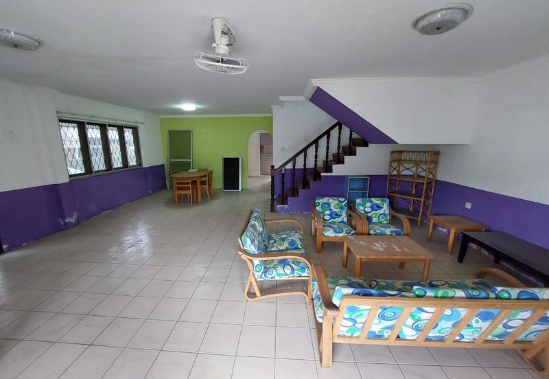 Double storey semi d at rock road in Kuching for Sale