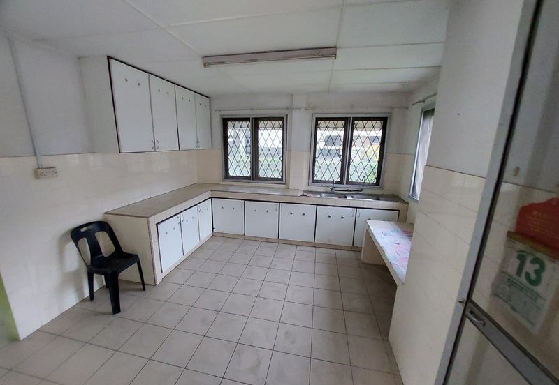 Double storey semi d at rock road in Kuching for Sale