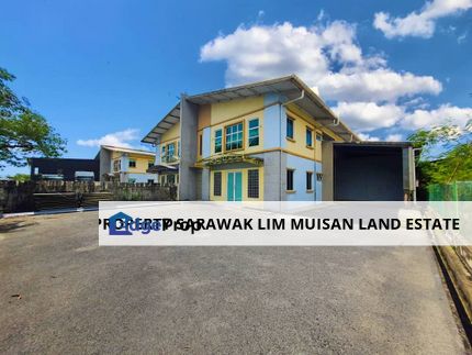 Semi Detached Warehouse at Jalan Demak Maju in Kuching for Sale, Sarawak, Kuching