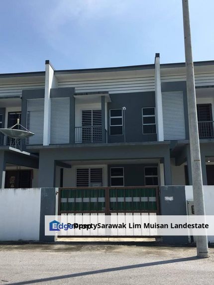 Double Storey Terrace House at Taman Paradise 9th Mile Kuching-Serian Road for Sale, Sarawak, Kuching