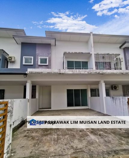 Double Storey Terrace at Taman Bukit Berangan Ria, Muara Tuang Kota Samarahan in Kuching for Sale, Sarawak, Kota Samarahan