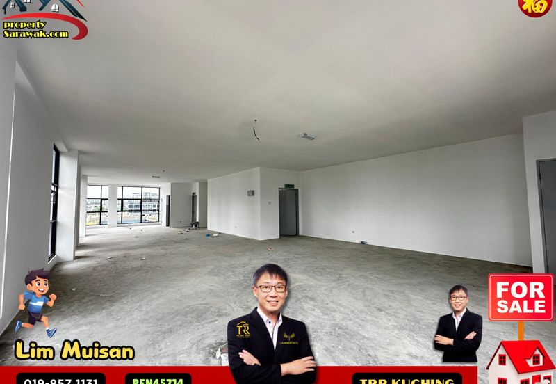 3 Storey Commercial Corner Shop-lot at Northbank Commercial Central 3 in Kuching for Sale