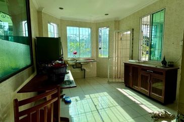 Double Storey Terrace Corner at Stampin Tengah in Kuching for Sale
