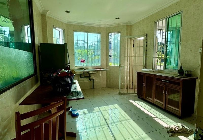 Double Storey Terrace Corner at Stampin Tengah in Kuching for Sale