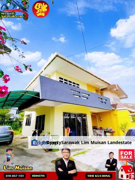 Double storey semi detached at Kepayang - Poh Kwong Park in Kuching for Sale, Sarawak, Kuching