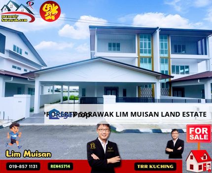 Two and Half (2.5) storey semi-detached at Kingsoon Garden, Semaba, Kuching for Sale, Sarawak, Kuching