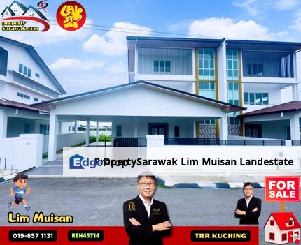 Two and Half (2.5) storey semi-detached at Kingsoon Garden, Semaba, Kuching for Sale, Sarawak, Kuching