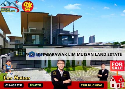 Three (3) storey semi detached at Hui Sing in Kuching for Sale, Sarawak, Kuching