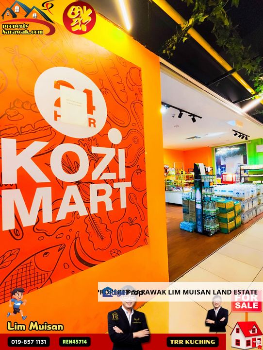 Dual-Keys Apartment at Kozi Square in Kuching for Sale, Sarawak, Kuching
