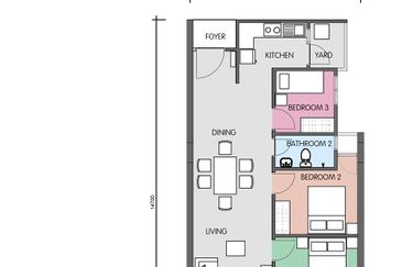 Apartment at Prima Matang in Kuching for Sale