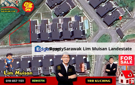 Detached Residential Land at Windsor Estate, Hup Kee in Kuching for Sale, Sarawak, Kuching