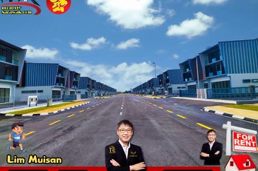 3 Storey Semi-Detached Showroom cum Office at Pine Square 66 Light Industry Park for Rent