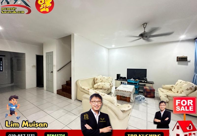 Double Storey Intermediate House at Field Force in Kuching for Sale