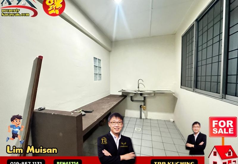 Double Storey Intermediate House at Field Force in Kuching for Sale