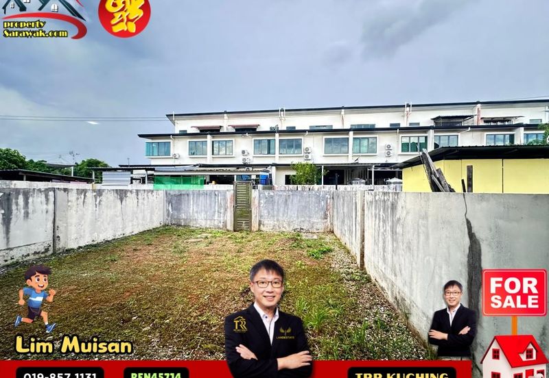 Double Storey Intermediate House at Field Force in Kuching for Sale