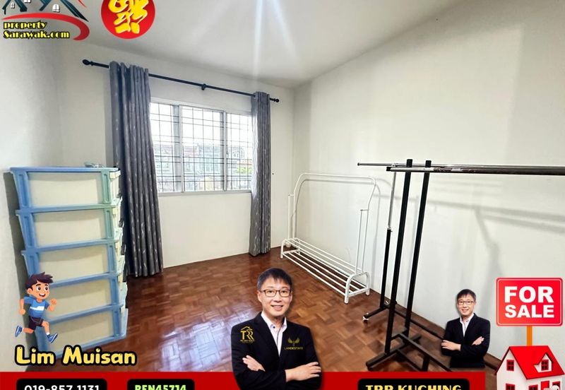 Double Storey Intermediate House at Field Force in Kuching for Sale