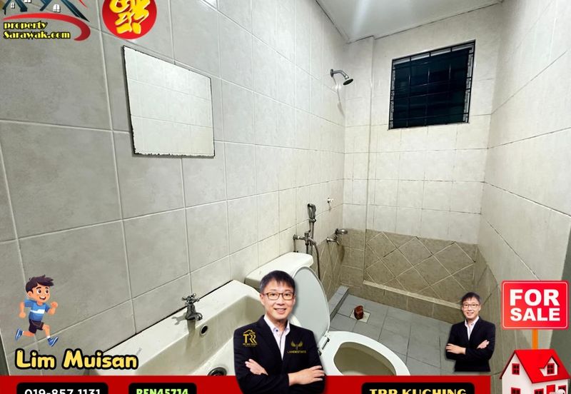 Double Storey Intermediate House at Field Force in Kuching for Sale